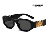 Versace Eyewear Medusa Head rectangle-frame sunglasses